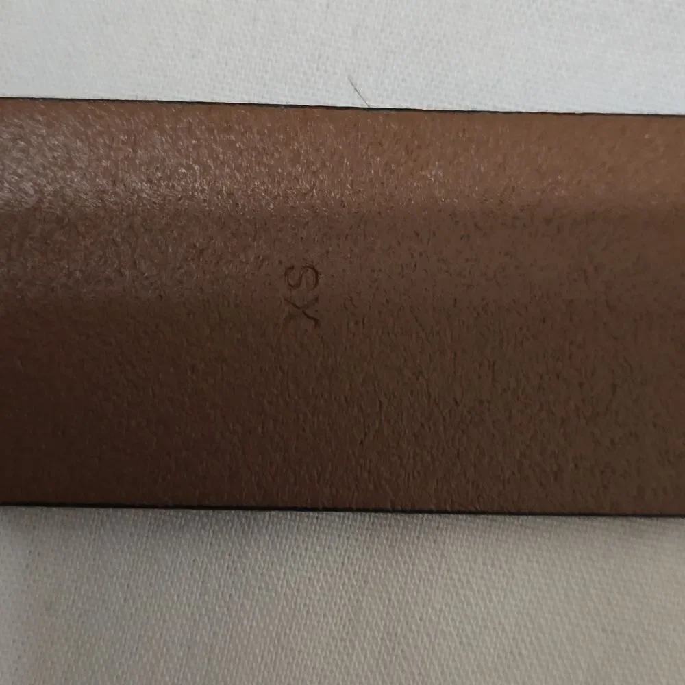 J Crew Cheetah Hair Belt (brass buckle) xs‎